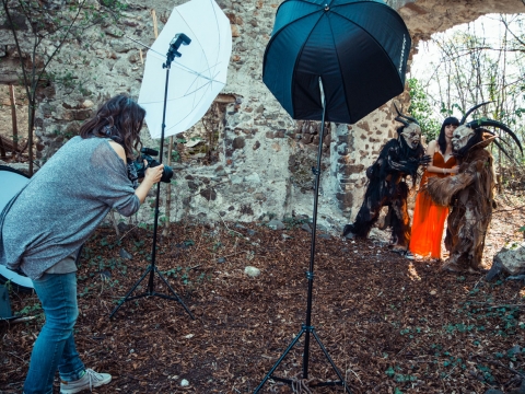 Making Of Krampus Shooting